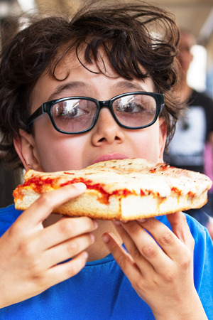 fast food pizzaの写真素材