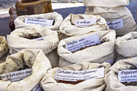 Perfumes and natural dyesの写真素材