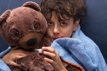 Colds and illness firstの写真素材