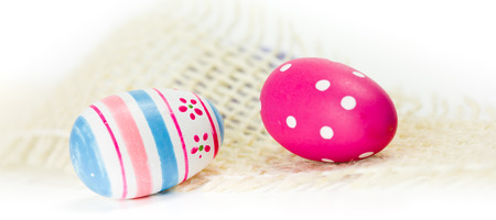 easter eggsの写真素材