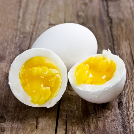 boiled eggsの写真素材