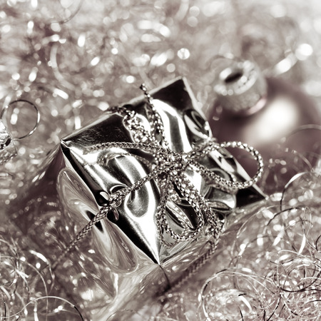 xmas decorationの写真素材