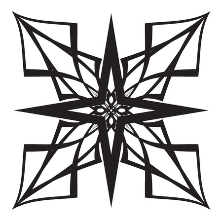 Decoration wallpaper.のイラスト素材