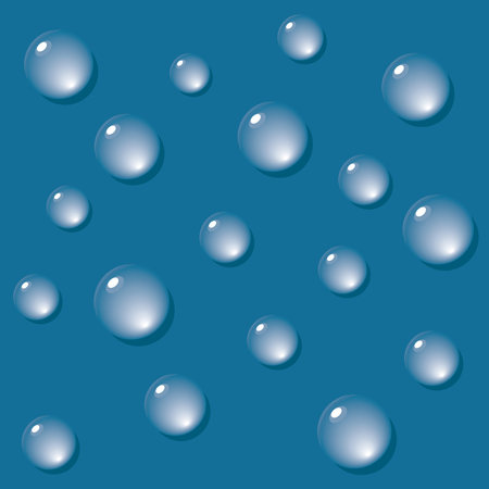 Abstract background with drops.のイラスト素材