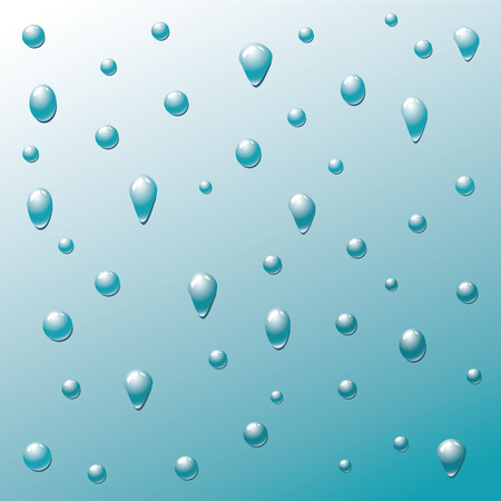 Abstract background with drops.のイラスト素材
