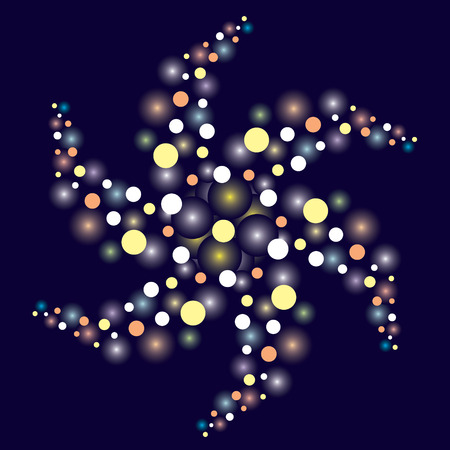 Background from the spots of light.のイラスト素材