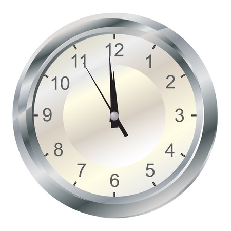 Wall clock.のイラスト素材