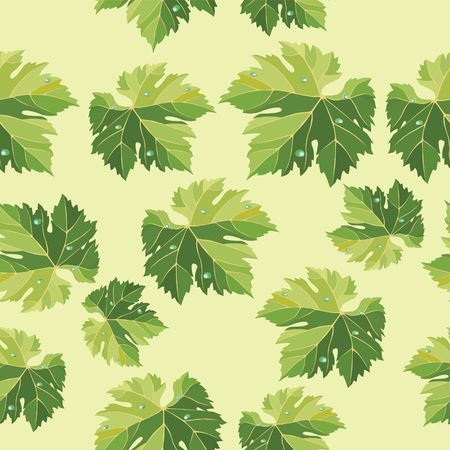 Abstract floral background. Seamless pattern. のイラスト素材