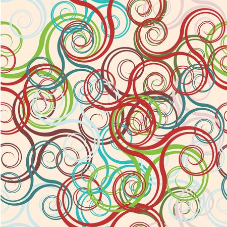 Seamless circle.のイラスト素材