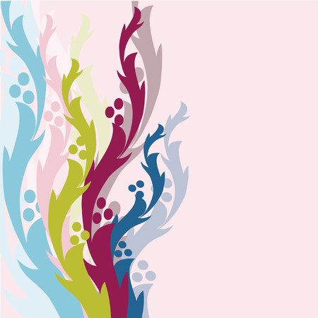 Design floral element. Vector illustration.のイラスト素材