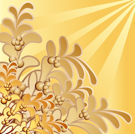 Design floral element. Vector illustration.のイラスト素材