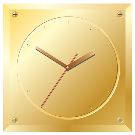 Wall clock. のイラスト素材