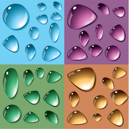 Background from the drops. のイラスト素材