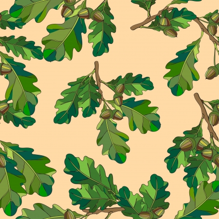 Seamless  The leaves and branches の写真素材
