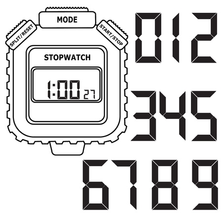 Stopwatch  のイラスト素材