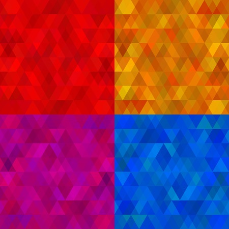 Abstract background from geometrical figures.のイラスト素材