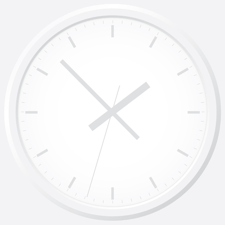 Clock flat icon. World time concept. Business background. Internet marketing. Daily infographicのイラスト素材