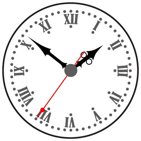 Clock icon. World time concept. Business background. Internet marketing. Daily infographicのイラスト素材