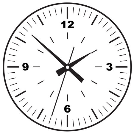 Clock icon. World time concept. Business background. Internet marketing. Daily infographicのイラスト素材