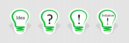 concept, symbolizing the new idea or initiative  のイラスト素材