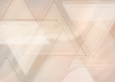 Bright colors background with triangles