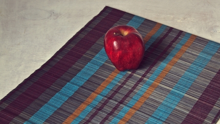 red appleの写真素材