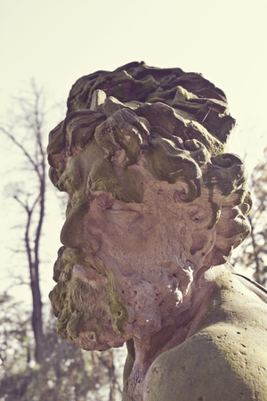 Old sculptureの写真素材