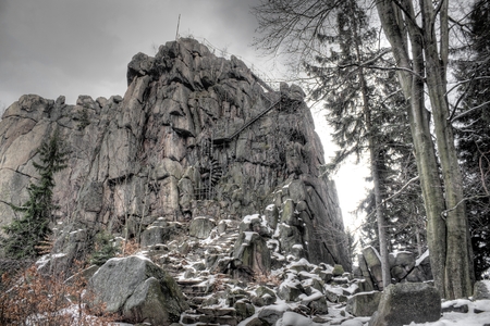 sokole mountains in Poland - Sudetyの写真素材