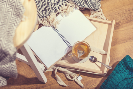 Still life details, cozy conceptの写真素材