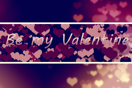 Happy Valentine' Day Backgroundの写真素材