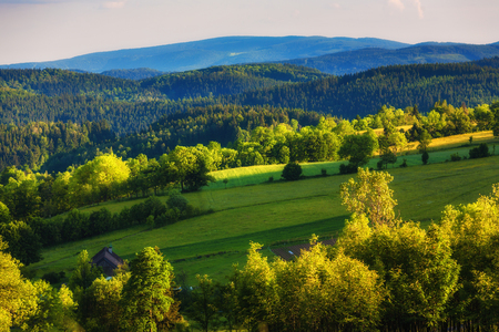Beautiful mountain landscapeの写真素材
