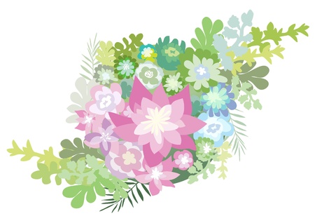 Spring Flowersのイラスト素材