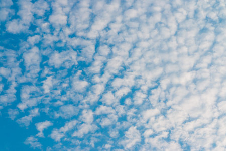 The beautiful cloudy sky for a background.