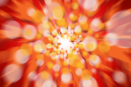 The Red Fire abstract light background defocusedの写真素材