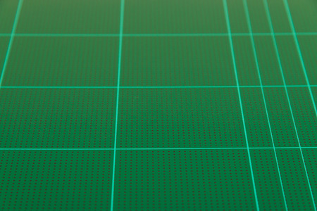 Cutting mats, Green backgroundの写真素材