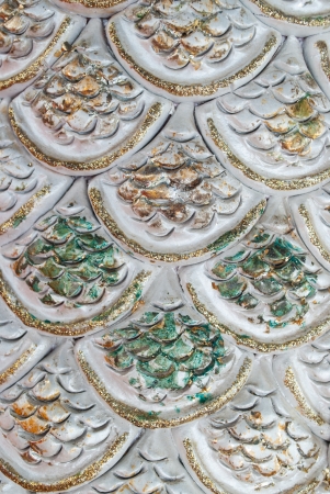 Texture of dragon Scales の写真素材