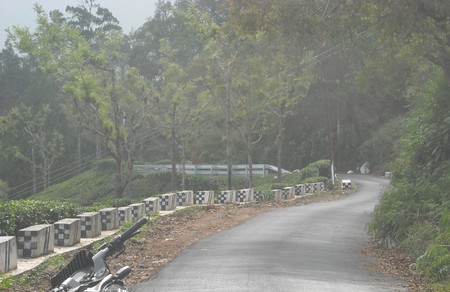 HILL ROAD  VIEWの写真素材