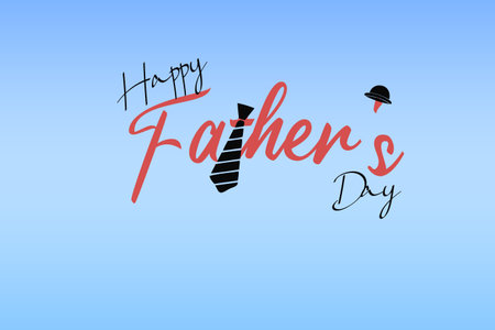 Happy Father's Day Greeting Card.の写真素材