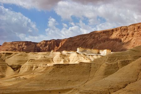  Picturesque ancient mountains about the Dead Sea in Israelの写真素材