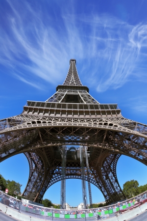The most famous in the world - the Eiffel Tower. の写真素材