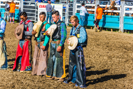 CITY OF WANAKA, SOUTH ISLAND, NEW ZEALAND - MARCH 10, 2018. Rodeo is the final of the national...