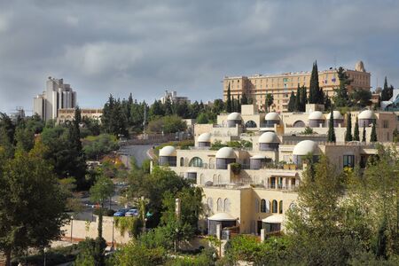 The capital of Israel - Jerusalem. Famous, luxurious and very expensive hotel King David.の写真素材