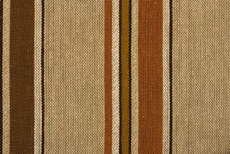 Retro striped woven woolen textile background or textureの写真素材