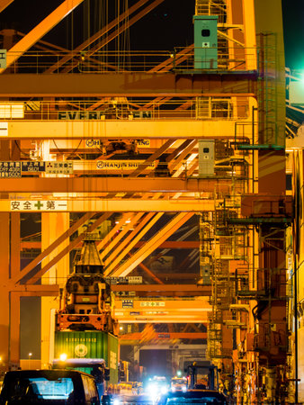 Japan at Gantry craneのeditorial素材