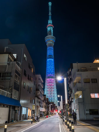 Tokyo Sky Treeのeditorial素材