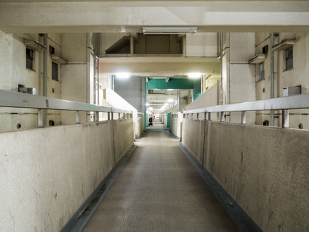 Housing complex Night Viewのeditorial素材