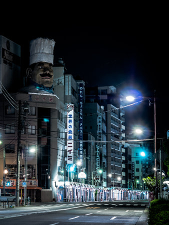 Tokyo Night viewのeditorial素材