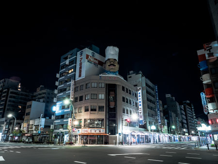 Tokyo Night viewのeditorial素材