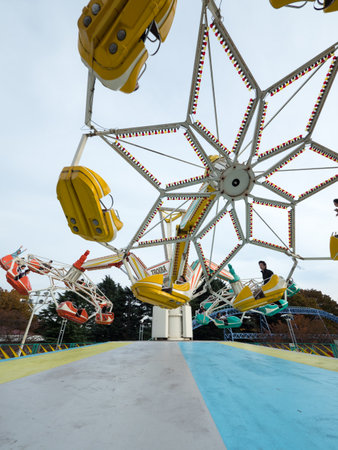 Amusement park in Japanのeditorial素材