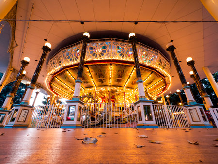 Amusement park in Japanのeditorial素材